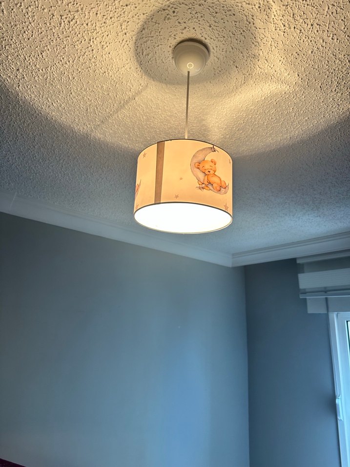 Ayıcık Desenli Tavan Lambası - Görsel 2