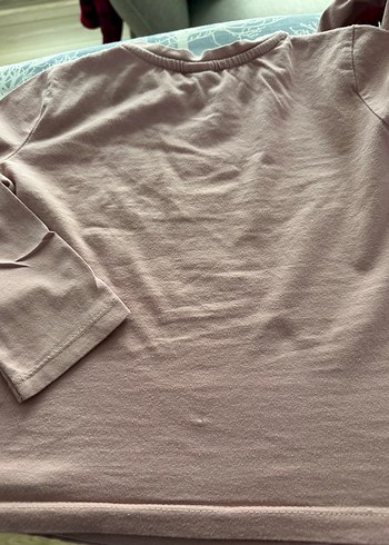 Kız Çocuk Uzun Kollu Unicorn Baskılı Tişört - Görsel 3