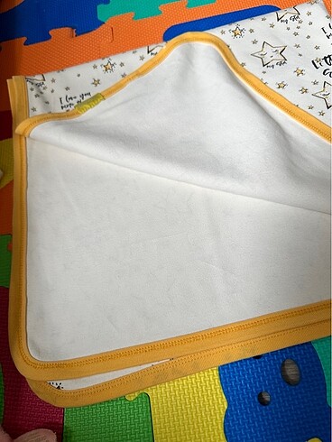 Beden sarı Renk Hellobaby penye battaniye