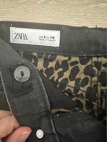 6 Yaş Beden gri Renk Zara pantolon