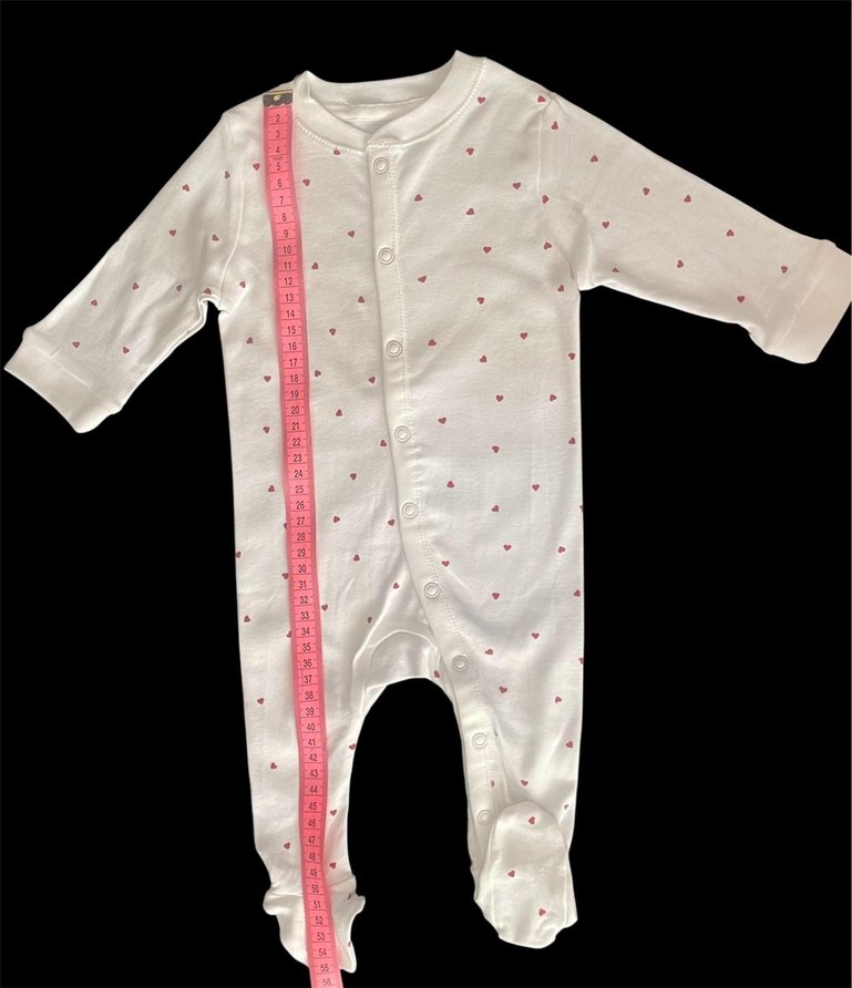 H&M Bebek Kız Tulumu ve Şapka Takım - Görsel 2