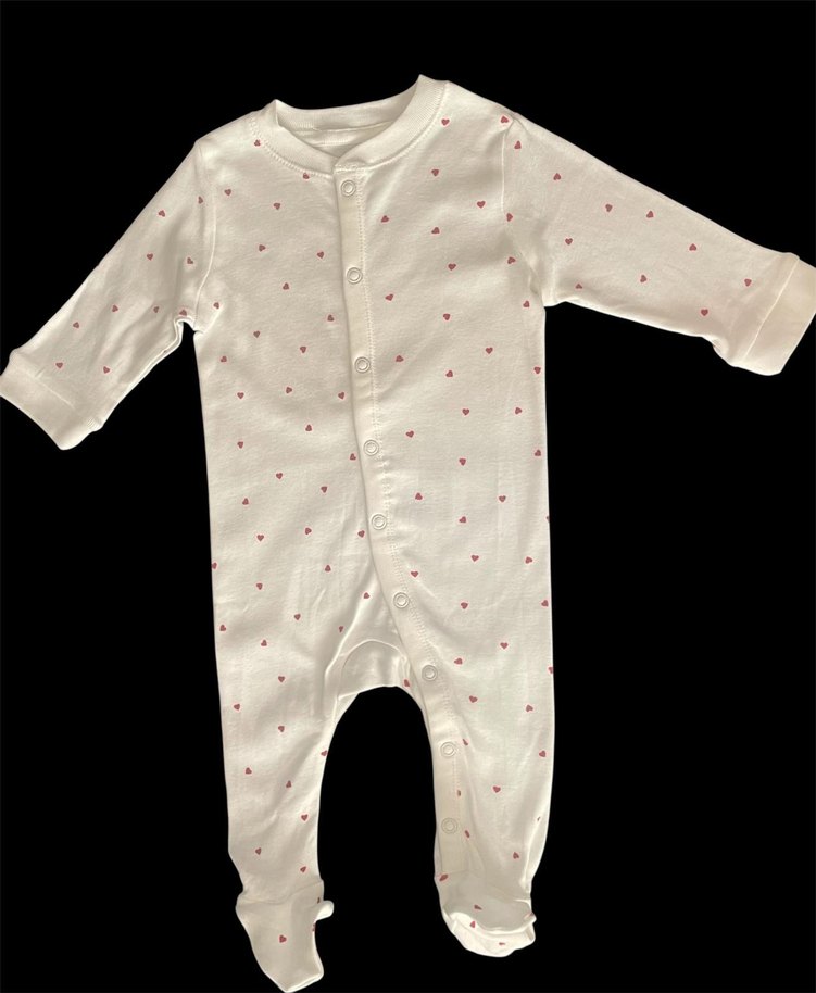 H&M Bebek Kız Tulumu ve Şapka Takım - Görsel 3