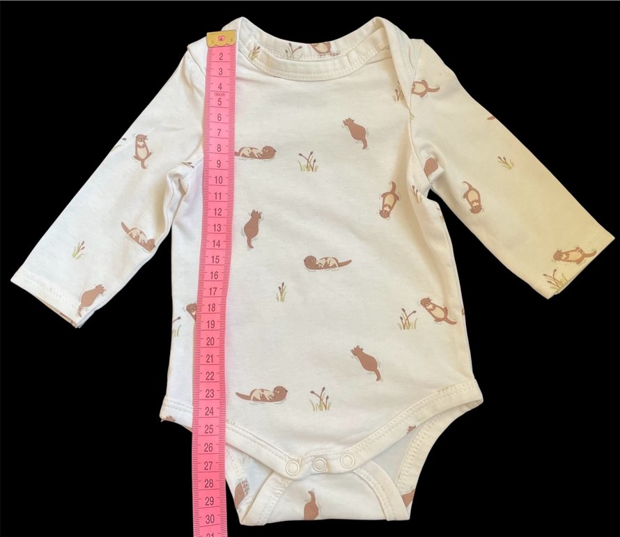 Uzun Kollu Desenli Bebek Body - Görsel 3