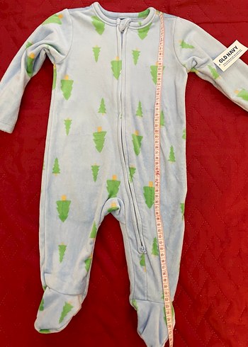 Old Navy Marka Yeni Yıl Ağaçlı Tulum - Görsel 6