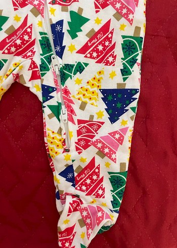 Old Navy Marka Yeni Yıl Ağaçlı Tulum - Görsel 5