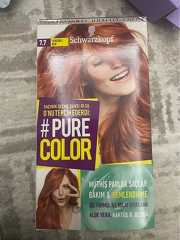 Schwarzkopf kızıl renk saç boyası