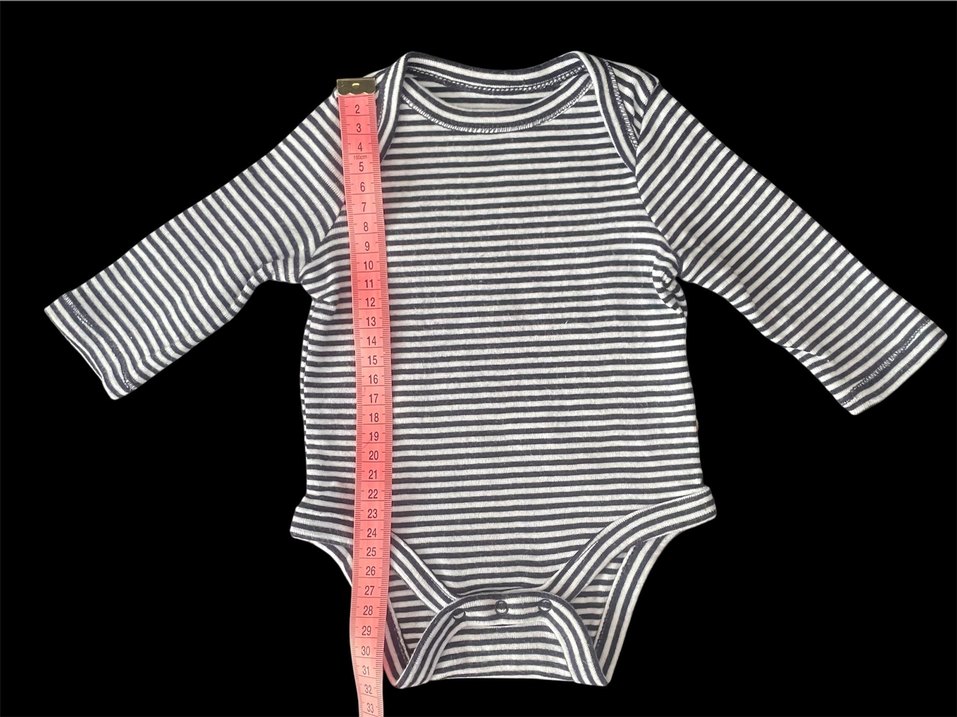 GAP Çizgili Uzun Kollu Body - Görsel 3