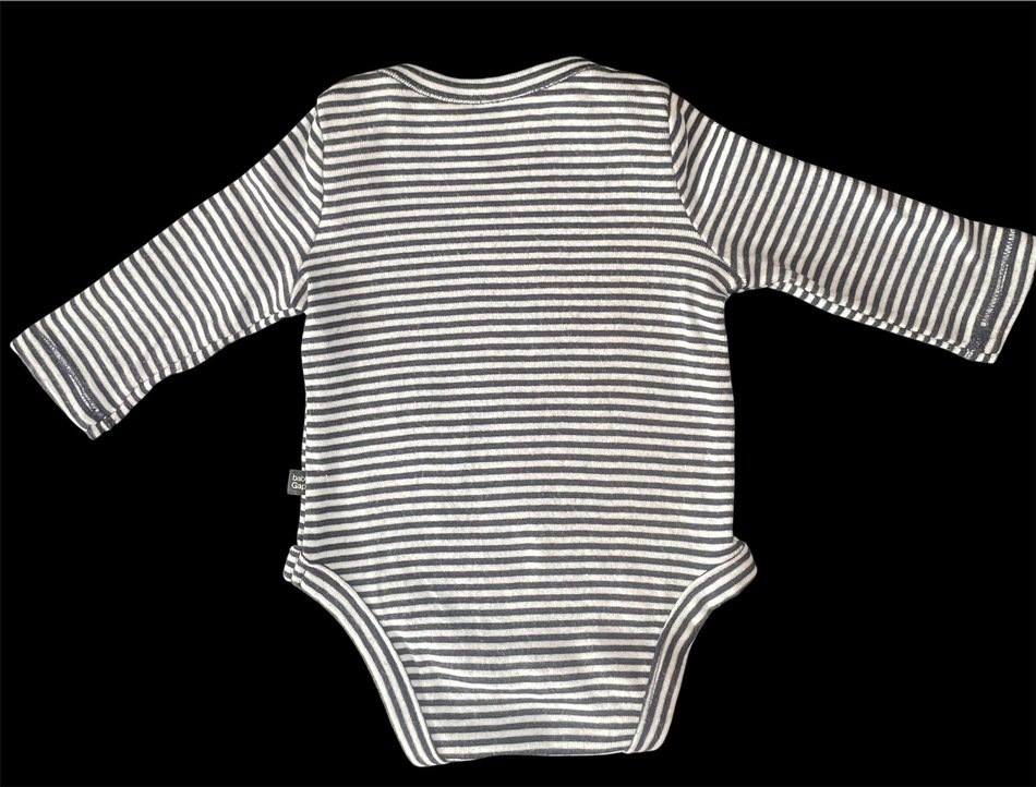 GAP Çizgili Uzun Kollu Body - Görsel 2
