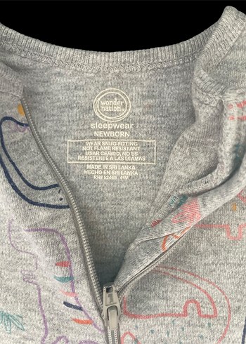 Wonder Nation Marka Fermuarlı Tulum - Görsel 5