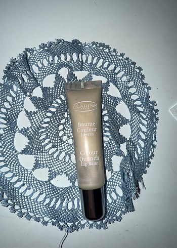 Clarins  şeffaf simli Renkli Dudak Balmı - Görsel 2