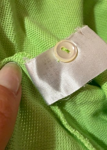 Yeşil Kısa Kollu Polo Tişört - Görsel 4