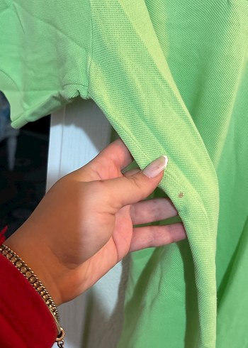 Yeşil Kısa Kollu Polo Tişört - Görsel 5