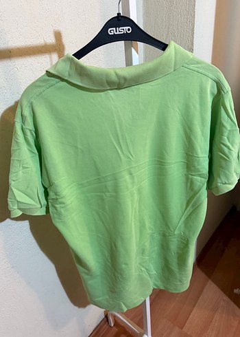 Yeşil Kısa Kollu Polo Tişört - Görsel 3