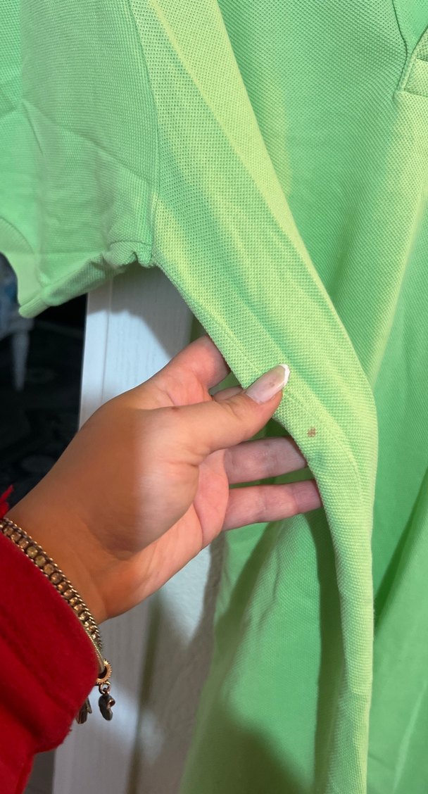 Yeşil Kısa Kollu Polo Tişört - Görsel 5