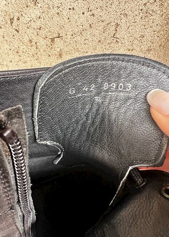 Siyah Minimalist Gotik Tokalı Erkek Botu - Görsel 6