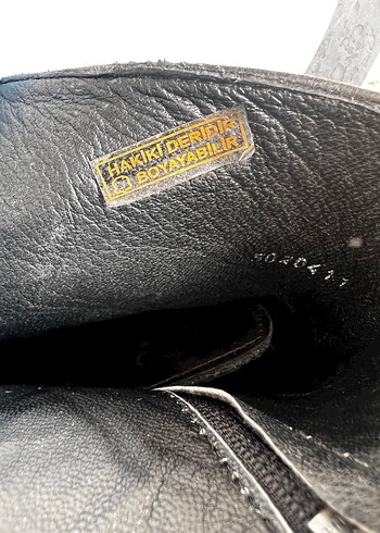 Siyah Minimalist Gotik Tokalı Erkek Botu - Görsel 9