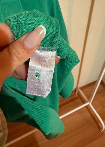 Orjinal Lacoste Erkek Yeşil Kısa Kollu Polo Tişört - Görsel 6