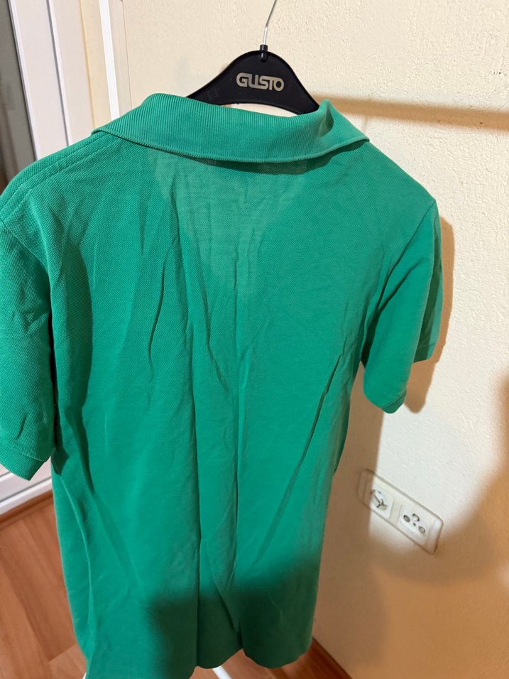 Orjinal Lacoste Erkek Yeşil Kısa Kollu Polo Tişört - Görsel 4