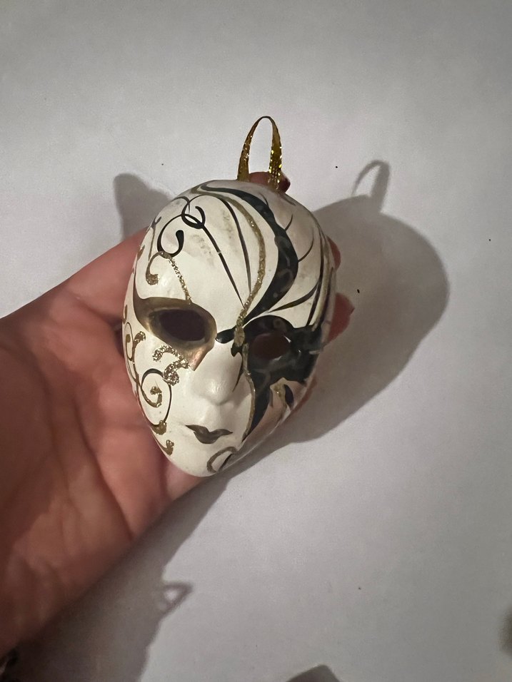 Dekoratif Kadın Maskesi - Görsel 3