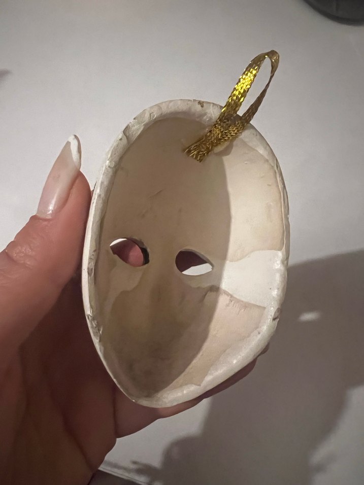 El Yapımı Dekoratif Kadın Maskesi - Görsel 5