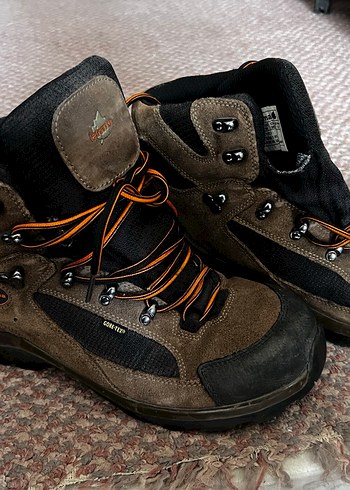 Kahverengi Gri Erkek Spor Ayakkabı Bağcığı - Görsel 2