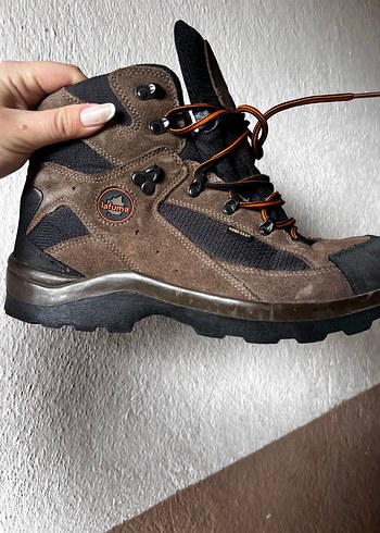 Kahverengi Gri Erkek Spor Ayakkabı Bağcığı - Görsel 6