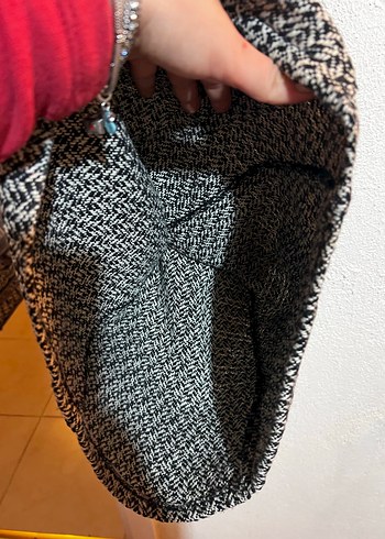 Mango Gri Askılı Düz Street Wear Tulum - Görsel 5