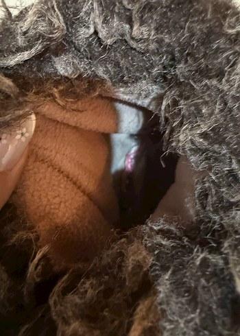 Kürklü Bohem Örgü Ev Terliği - Görsel 4