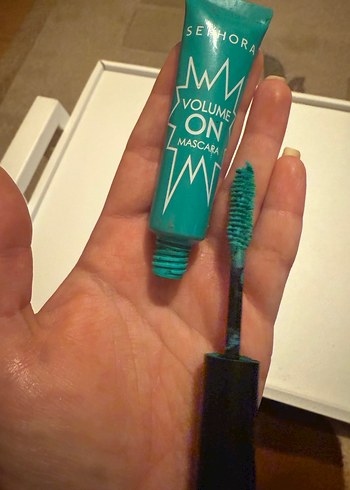 Sephora Volume On Yeşil Maskara - Görsel 3