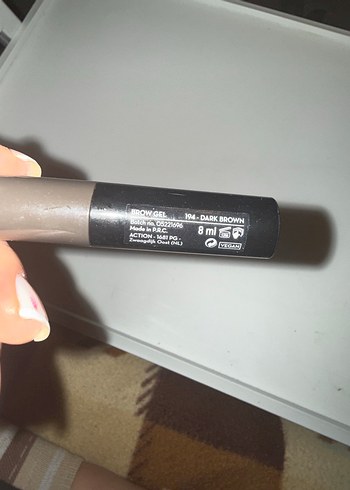 MAX&MORE kahve/gri kaş Maskarası - Görsel 2