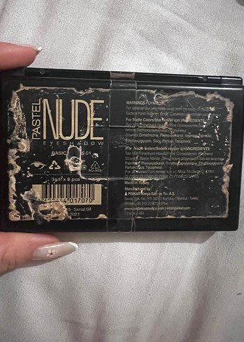 Pastel Nude Beige Göz Farı Paleti - Görsel 2