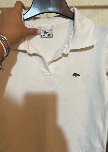 Lacoste Beyaz Polo Tisort