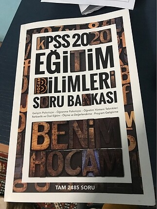 Kpss eğitim bilimleri soru bankası