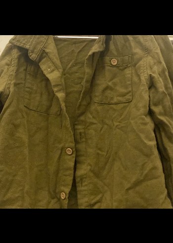 Düğmeli Midi Keten erkek çoçuk ceket - Görsel 2