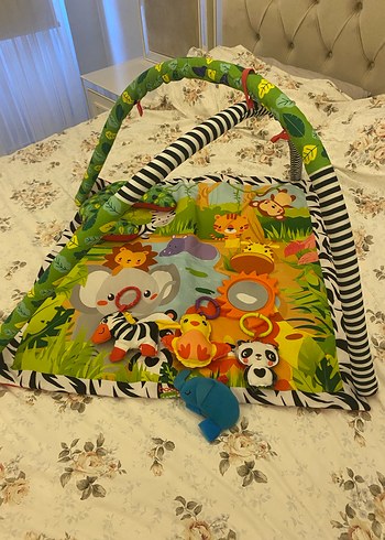 Renkli Bebek Oyun Matı Hayvan Desenli - Görsel 2