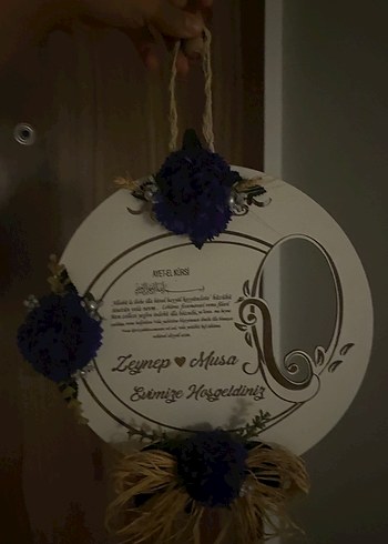 Gri ve Beyaz Dekoratif Karşılama Panosu - Görsel 4