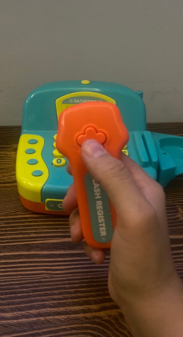 Renkli Turkuaz Oyuncak Kasa - Görsel 2