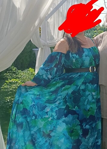 Diğer Uçuş şifon elbise