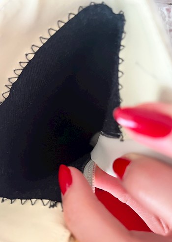 Beyaz Deri Fermuarlı Kalın Topuklu Bot - Görsel 4