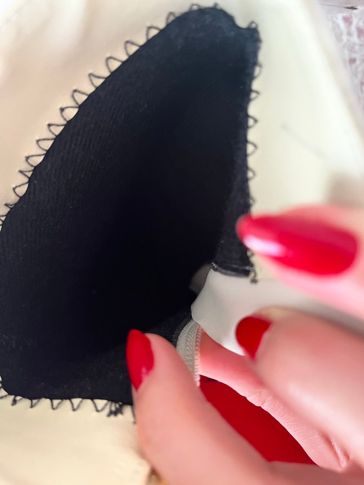 Beyaz Deri Fermuarlı Kalın Topuklu Bot - Görsel 4