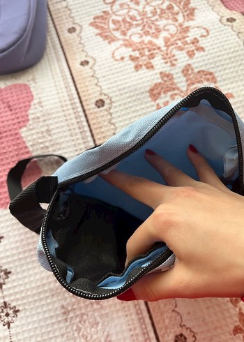 Mavi Kadın Çapraz Çanta Fermuarlı - Görsel 2