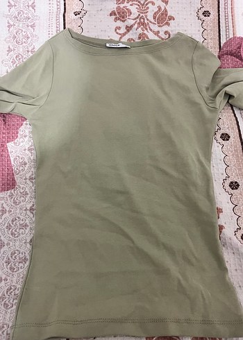 Haki Renk Bluz - Görsel 2