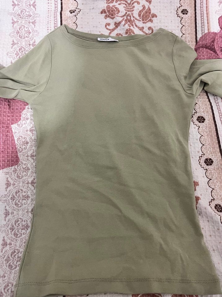 Haki Renk Bluz - Görsel 2