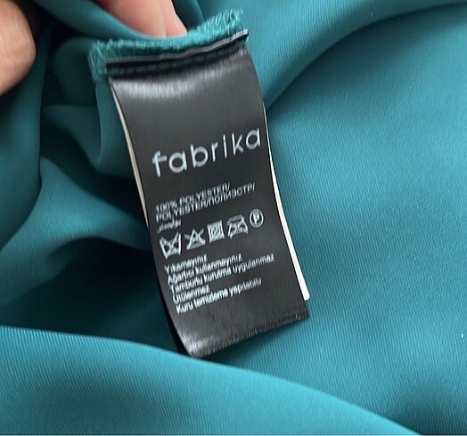 36 Beden turkuaz Renk Fabrika bluz