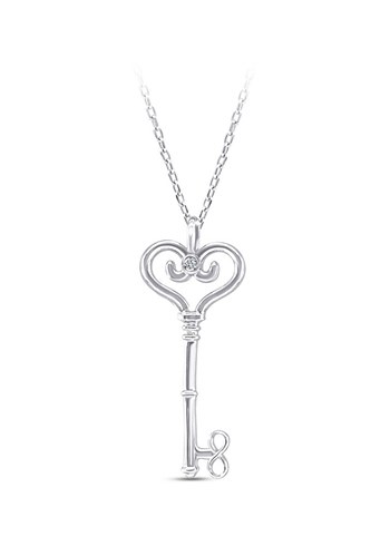 Zen Diamond Zen 0.1 karat kolye