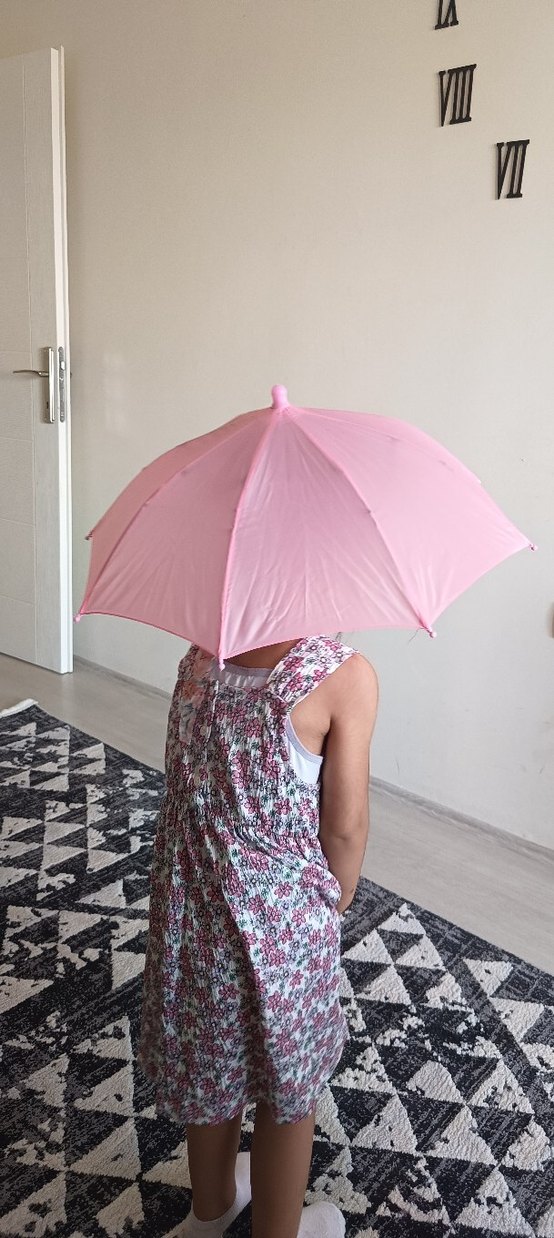 çocuk ve yetişkinler için kafa şemsiyesi - Görsel 2