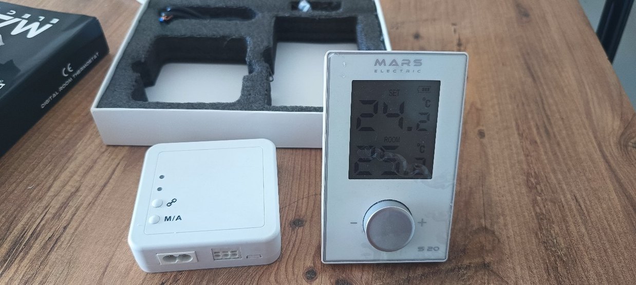 mars s20 kablosuz oda termostadı - Görsel 2
