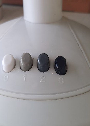 Beyaz Masaüstü Vantilatör - Görsel 3