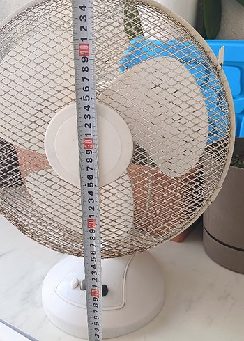 Beyaz Masaüstü Vantilatör - Görsel 2