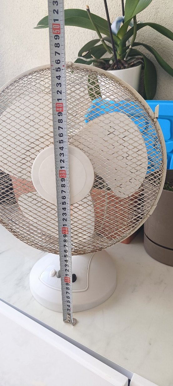 Beyaz Masaüstü Vantilatör - Görsel 2